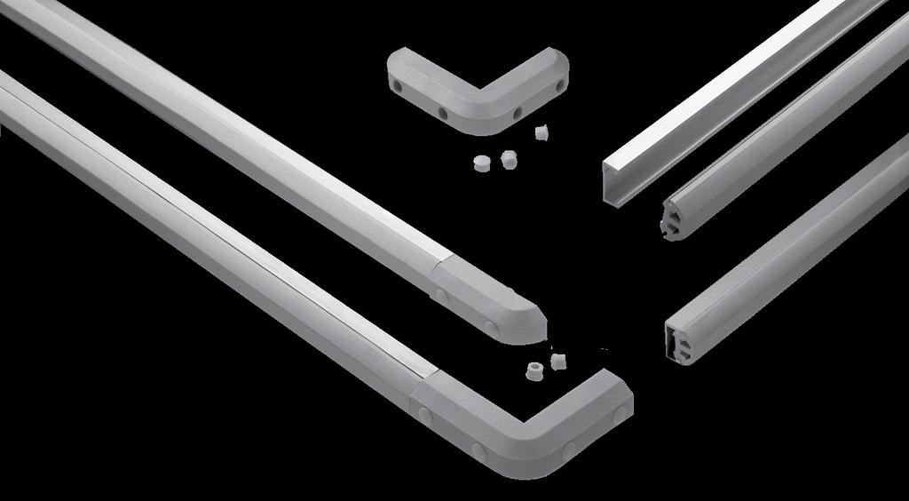 Mobile Equipment Accessories C D B A contempo strip bumper system CONCEALED MOUNTING... May be Riveted or Fastened with Screws TWO PIECE CONSTRUCTION.
