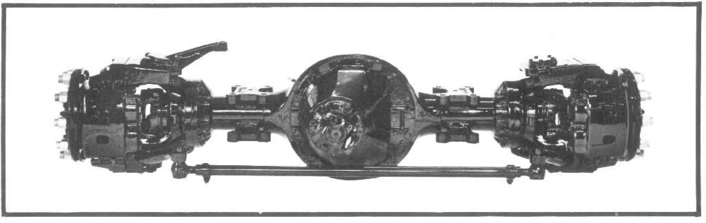 I. DESCRIPTION & OPERATION Model SDA 23 Steerable Drive Axle A. General Description The SDA 23 front drive axle is nominally rated at a static load capacity of 23,000 pounds.