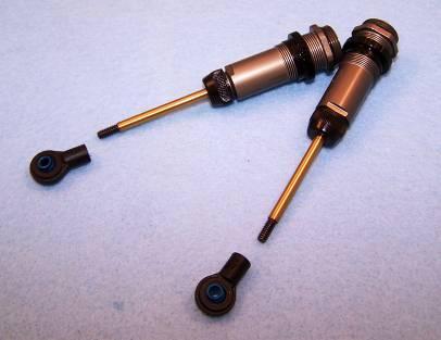 S13) Screw the shock ends onto the shock shaft.