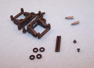 A5) Remove the 30 caster blocks (ASC 9593), two king pins (the shortest ones), two 2-56 X 1/8
