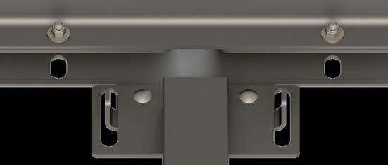 (For ftermarket pplications) 3. Use clamps to hold the I-beam mounting bracket to the frame rail. 4.