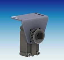 Radial Dampers LD Radial Damper LD 100 Z-Z26 with Toothed Belt Disk With zinc-plated mounting bracket with 6 holes The LD 100 Z-Z26 radial damper with mounting bracket uses a revolving toothed belt