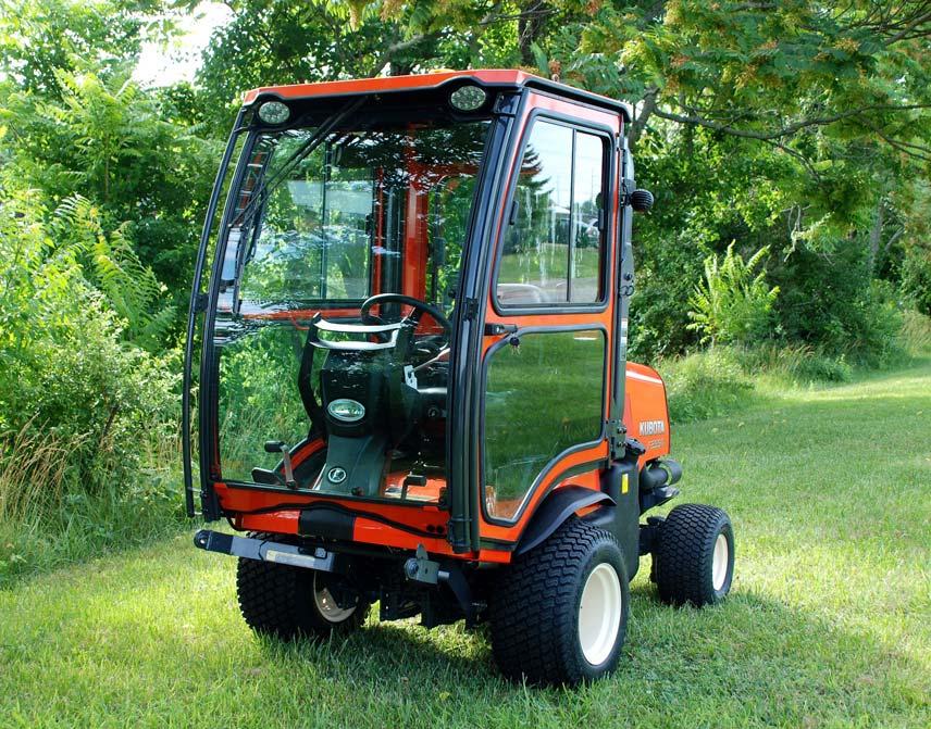 P. 1 of 14 INSTALLATION & OWNER S MANUAL CAB INSTALLATION BEFORE YOU START HELPFUL REMINDERS: KUBOTA F-SERIES CAB p/n: F5206 The contents of this envelope are the