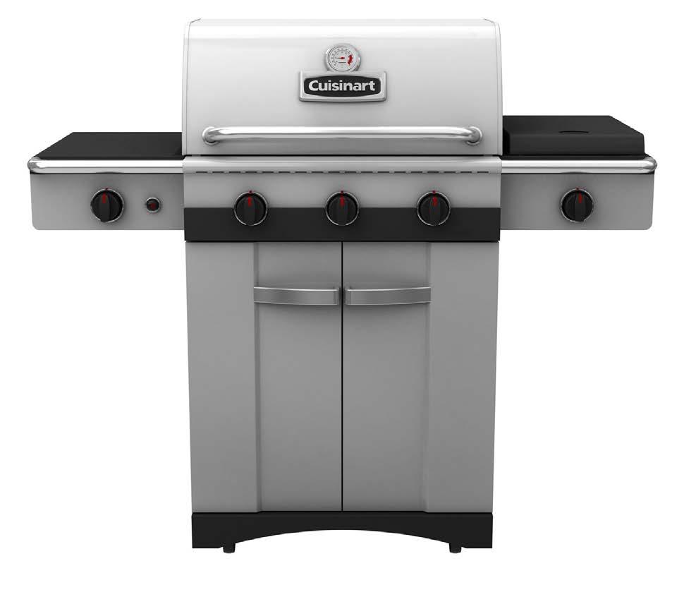 SSEMLY MNUL uisinart Gourmet INFRRED 800 85-3058-4 (G52507) Propane 85-3059-2 (G52508) Natural Gas RED ND SVE MNUL FOR FUTURE REFERENE. ssemble your grill immediately.