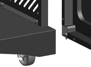 ssemble the top of the Right Door ssembly (EG) to the front brace (K), by pressing in the door support pin and