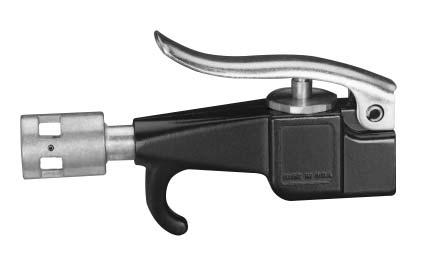 Brass Nozzle Blow Guns Contoured lever or button control both provide a natural, comfortable grip even when used with gloves.