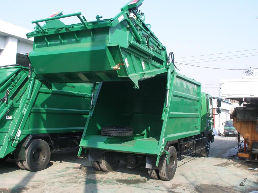 Compaction Vehicle Widely used in industrialized countries to compact waste before