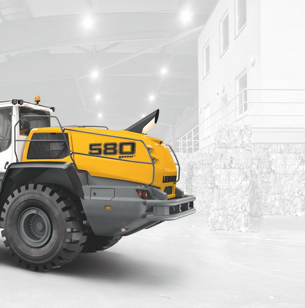 Productive and Safe Working Soundproof ROPS / FOPS cab Windscreen guard (optional) Additional working lights, front / rear (optional) Adaptive working lighting (optional) Roof camera for front area