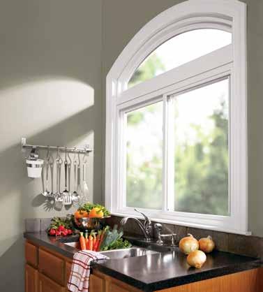 Remodel/New Construction window comes with J-channel and nailing flange for convenient installation. 70 Series replacement gliding window available with StormDefense Protection.