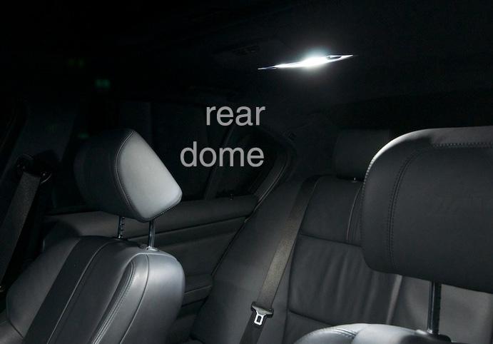 ear Dome LED Installation ear Dome - Step 1 Place your thumbs against the back edge of the rear dome light console