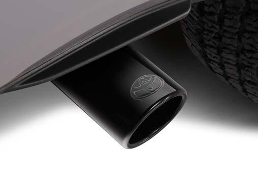 EXTERIOR EXHAUST TIP Finish off the Tacoma s bold style