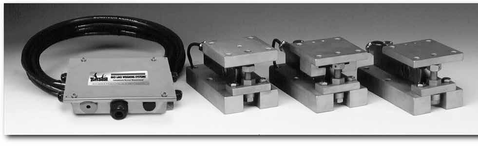 Paramounts HS (Hermetically Sealed Load Cells) Mild Steel, Light to-medium Capacity Tank Weighing Systems Available in configurations with three or four mounting assemblies.