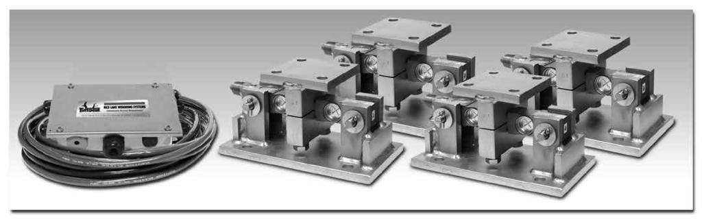 RL1600 HE Medium-Capacity Weigh Modules Available in configurations with three or four mounting assemblies.