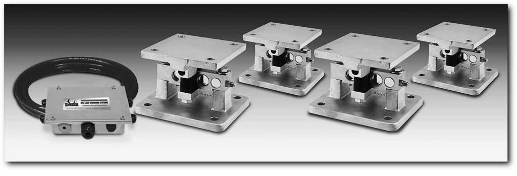 RL2100HE Heavy-Capacity Weigh Modules Picture is a representation of actual product Incorporating an articulating load plate, hardened load pin and double-ended beam load cell into one simple design,