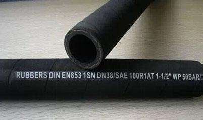 EN Series EN 853 1SN Steel Wire Reinforced Hydraulic Rubber Hose EN 853 1SN single wire braided hydraulic hose is mainly used in high pressure hydraulic systems.