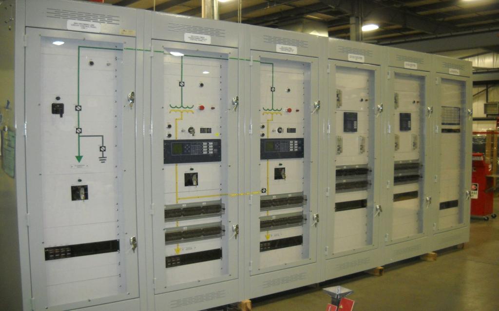 RELAY & CONTROL PANELS Model RCP Features Features: NEMA 1, NEMA 12 or NEMA 3R enclosures Standard 19-inch relay rack/s Hinged, removable lexan front barrier for protection against inadvertent