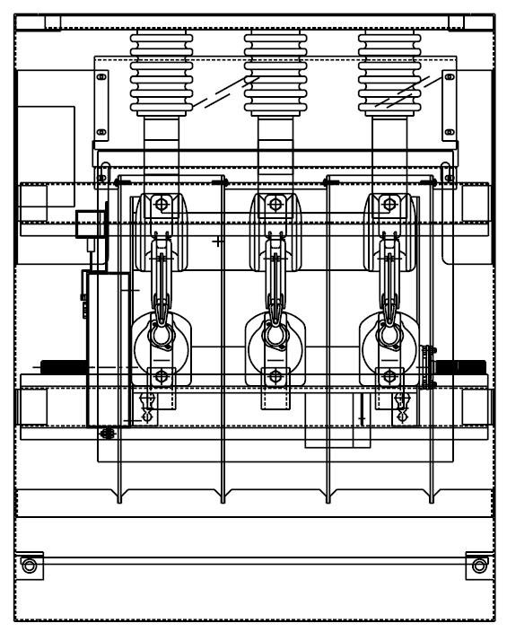 PADMOUNTED SWITCHGEAR (LIVEFRONT) Model SPL, 2/4 Circuit, 5-35 kv. 200, and 600 and 1200 Ampere, Three Phase, Three-Pole Loadbreak Switching.