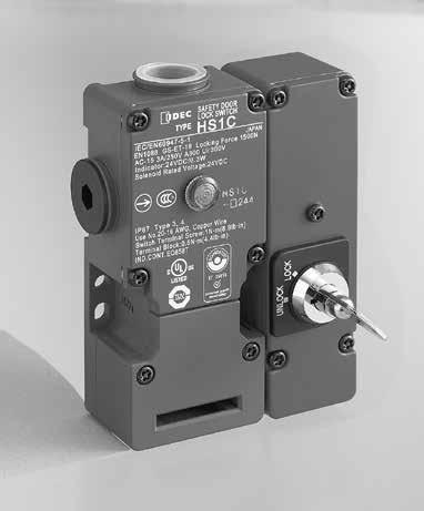 HSC-K es with Solenoid and Hostage Key Operator s safety inside the hazardous area is ensured with the portable key. Hostage control for large system or machine applications is achieved.