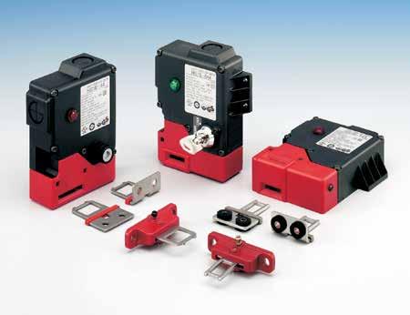 es Selection Guide Product HSL es with Solenoid 3000N locking strength; six contacts in a compact housing.
