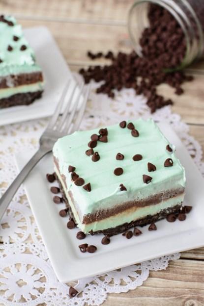 Kathy s Creations In honor of St Patrick s Day Mint Chocolate Lasagna Issue 11 1 Package Mint Oreos 1/4 Cup Butter (1/2 stick) 8 Ounce Package Cream Cheese 1/4 Cup Sugar 2 Tbs Heavy Cream 8 Ounce