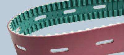 jointing of belts directly on the machine Allows a very fast belt replacement The back of the