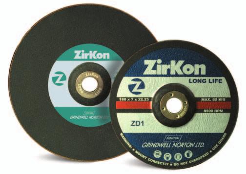 Zirkon The high performance DCD the One and Only Zirkon which has revolutionised high performance grinding for the discerning user. Available in Quick Cut and Long Life varieties.