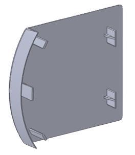 4mm) Phil machine screw, pan head - Use 9/64 drill bit to pre-drill hole R-SW-C-8SDS-Z SCREW FOR R-SC-C2.5 & R-SC-C3.