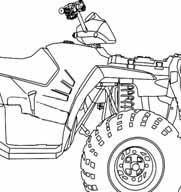 Features and Controls Shift Lever To change gears, stop the ATV. With the engine idling, move the lever to the desired gear.