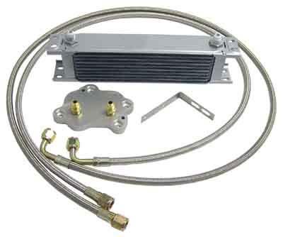 MINI MANIA REMOTE OIL COOLER INSTALLATION INSTRUCTIONS P/N NME1055 Mini Mania s Cooper S Remote Oil Cooler Kit is designed to reduce operating temperatures by cooling the motor oil using an external