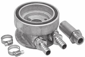 3/8 FPT ports with 3/4-16 thread mounting nut. 211 Fits Chevrolet and GM with large (3-1/2 ) O-ring diameter.