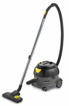 VACUUMS CANISTER T 12/1 Quiet, simple operation. This canister vacuum is meant to be seen and not heard.