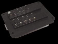 290.087 8-way Standard blade fuse box 1 Standard blade fuse box with capacity for 8 fuses.