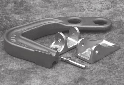 Small bracket (2 x 3 ) and large bracket (2 x 9 ) are included in sets. Specifications: Overall length: 19 (482 mm), Weight: 19 lbs. (8.