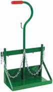 PORTABLE CYLINDER CARTS & STANDS These specially designed portable hand carried cylinder carts and stands are widely used by plumbers, refrigeration MODEL NO.
