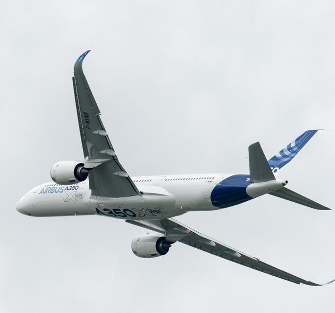 FLIGHT CONTROL SYSTEMS FOR CIVIL AIRCRAFT Moog Supplying Primary Flight Control Actuation and Trailing Edge Actuation Systems for Airbus A350 XWB Moog was selected by Airbus to provide design,