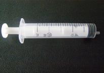 4 Replace injector suppliers Step (1) prepare new syringe of new brand, one for each