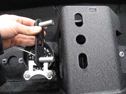90-9348 Nut Plate Fig. L Access Window to the M1 rear bumper (). Secure using the (4 per side) 3/8 X 1 bolts and hardware.