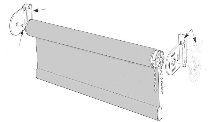 Manual Roller Shades Standard M-Series Clutch Roller Shade Exploded Diagram In compliance with the latest manufacturing safety guidelines Mariak Industries Inc.