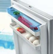 food. The CR 110 and the CR 140 additionally feature a second storage tray, two drawers and one or, respectively, two open door