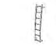 1 : 1 lb 1772 Access Ladder 72" high, heavy duty aluminum tubing construction : 14 lbs s