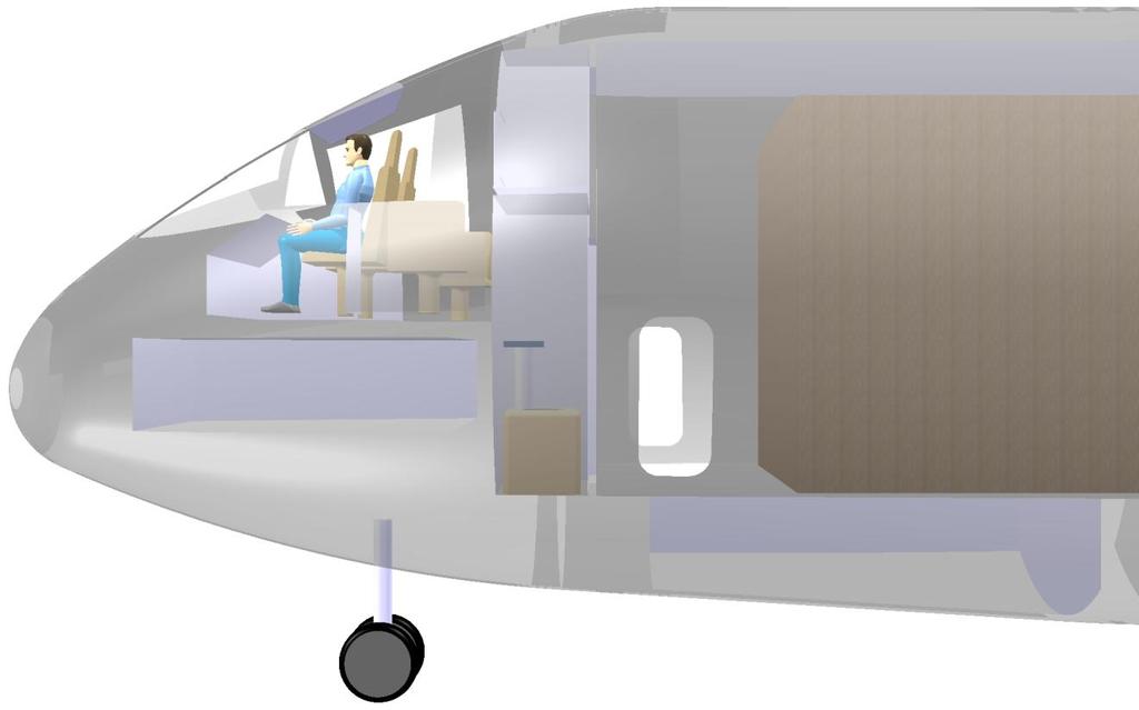 Fuel Tank System: Nose and Forward Fuselage