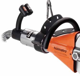 Hydraulic Stationary Cutters model ICU 20 S 10 1. S 10 blade with special blade guide for cutting cables up to 4.5 in (115 mm) in diameter.