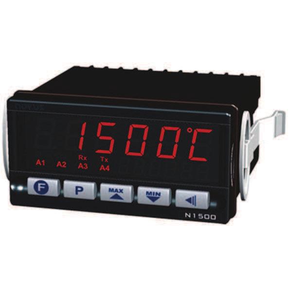 HI, differential LO and broken sensor Detects any sensor failure Easy to use programming menu makes operator interface a snap N2000 Universal Process Controller The N2000 Universal Process Controller
