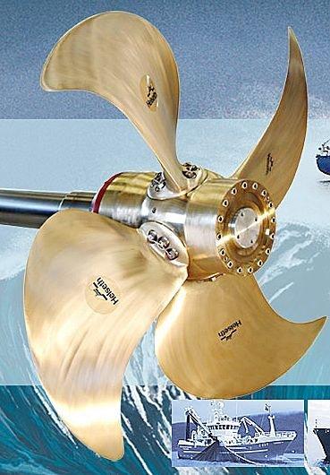 Improve Ship Design Propulsors efficiency (~65-70% efficiency) Improved propeller design Blade design, RPM,