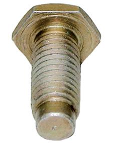 1967-1972 Seat Belt Bolt - Cadmium Plated - 1 1/2" New seat belt bolt cadmium plated coarse thread with 13/16 CHPPZBB60 head - used on