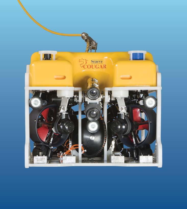 SEAEYE COUGAR-XT COMPACT The Seaeye Cougar-XT Compact is the shallow water compact version of the field proven and extremely powerful Cougar-XT.
