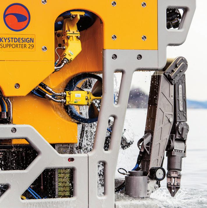 Swire Seabed s Kystdesign Supporter Work Class ROV is a versatile system designed to be mobile and suitable for quick and efficient mobilisation on board Offshore Support Vessels.