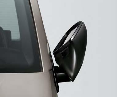 CB 02 Electrically adjustable and heated exterior mirrors (not illustrated).