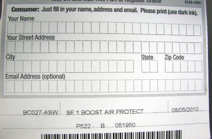 A-2 Registration and Safety Notices Please complete the postage-paid registration card that came with your child restraint, and send it to us. Child restraints could be recalled for safety reasons.