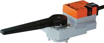 SRVU..-5 General Rotary Actuators General Rotary Actuators for: Torque: Modulating control: Open/Close or 3-point control: DN50.